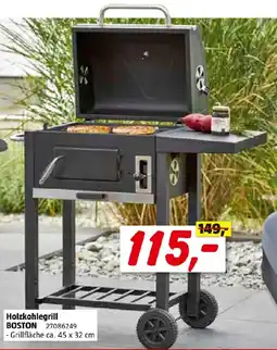 Bauhaus Grillstar Holzkohlegrill Boston Angebot