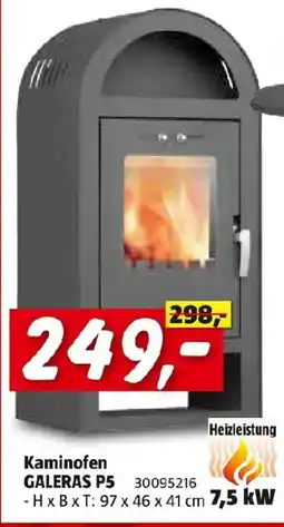 Bauhaus Firefix Kaminofen Galeras Angebot