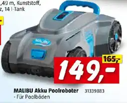 Bauhaus Malibu Poolroboter Akku Angebot