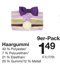 Zeeman Haargummi Angebot