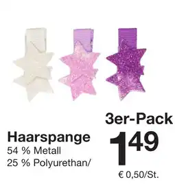 Zeeman Haarspange Angebot