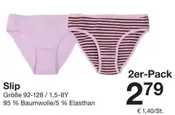 Zeeman Slip Angebot