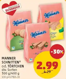 PENNY Manner schnitten od. törtchen Angebot