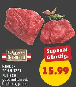 PENNY Rinds- schnitzel- fleisch Angebot