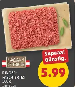 PENNY Rinder- faschiertes Angebot