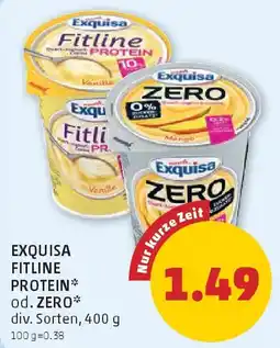 PENNY Exquisa fitline protein Angebot