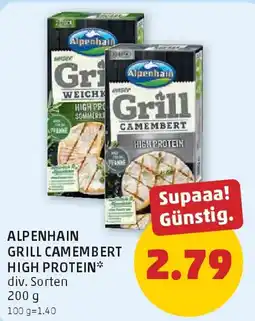 PENNY Alpenhain grill camembert high protein Angebot