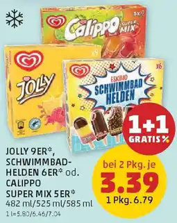 PENNY Jolly schwimmbad helden od. calippo Angebot