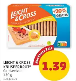 PENNY Leicht & cross knusperbrot Angebot