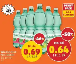 PENNY Waldquelle mit frucht div. sorten Angebot