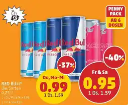 PENNY Red bull div. sorten Angebot