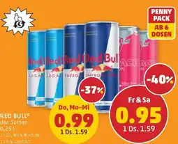 PENNY Red bull div. sorten Angebot