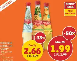 PENNY Mautner markhof sirup Angebot