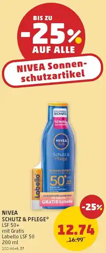 PENNY NIVEA Sonnen- schutzartikel Angebot