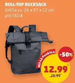 PENNY Roll-top rucksack Angebot
