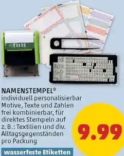 PENNY Namenstempel Angebot