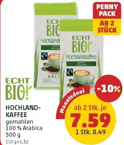 PENNY Hochland- kaffee Angebot