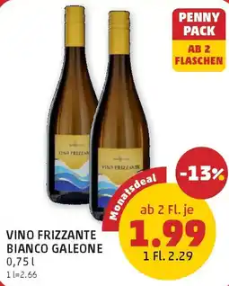 PENNY Vino frizzante bianco galeone Angebot
