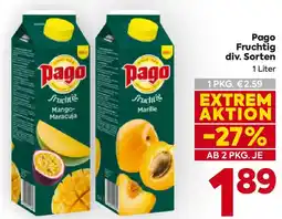 Billa Pago Fruchtig div. Sorten Angebot