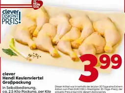 Billa clever Hendl Keulenviertel Großpackung Angebot