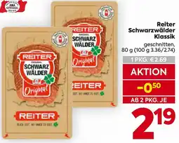 Billa Reiter Schwarzwälder Klassik Angebot