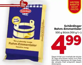 Billa Schärdinger Rahm-Emmentaler Angebot