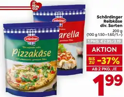 Billa Schärdinger Reibkäse div. Sorten Angebot