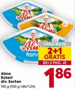Billa Alma Eckerl div. Sorten Angebot