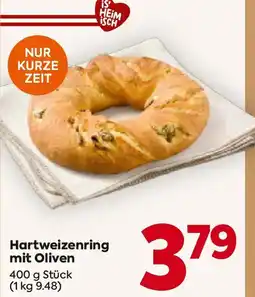 Billa Hartweizenring mit Oliven Angebot