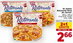 Billa Dr. Oetker Ristorante Pizza div. Sorten Angebot