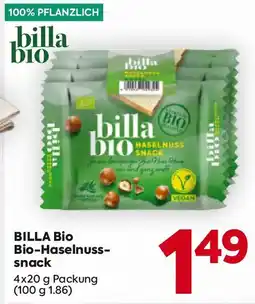 Billa BILLA BIO Bio-Haselnuss- snack Angebot