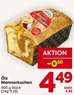 Billa Ölz Marmorkuchen Angebot