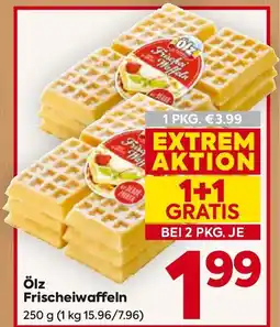 Billa Ölz Frischeiwaffeln Angebot
