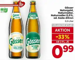 Billa Gösser Naturgold, Naturradler, Naturradler Angebot