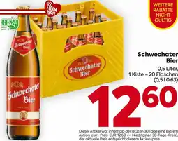 Billa Schwechoter Bier Angebot