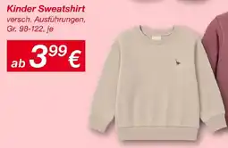 KiK Sweatshirt mit Dino-Stickerei Angebot