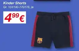 KiK Kinder Shorts Angebot