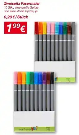 KiK Zweispitz Fasermaler Angebot