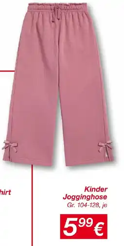 KiK Kinder Jogginghose Angebot