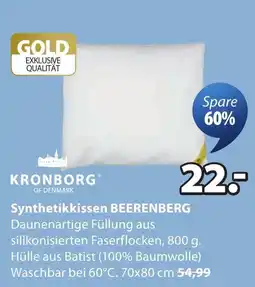 JYSK Synthetikkissen BEERENBERG Angebot