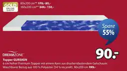 JYSK Dreamzone Topper Gursken Angebot