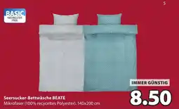 JYSK Seersucker-Bettwäsche BEATE Angebot