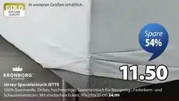JYSK Kronborg Jersey-Spannleintuch JETTE Angebot