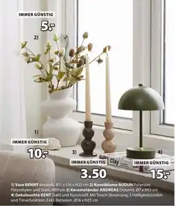 JYSK Vase BENNY Angebot