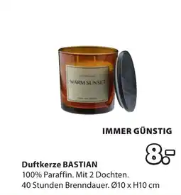 JYSK Duftkerze BASTIAN Angebot