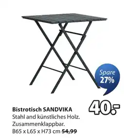 JYSK Bistrotisch SANDVIKA Angebot