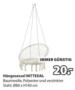 JYSK Hängesessel NITTEDAL Angebot