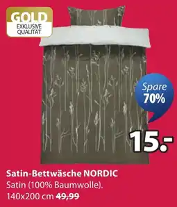 JYSK Satin-Bettwäsche NORDIC Angebot