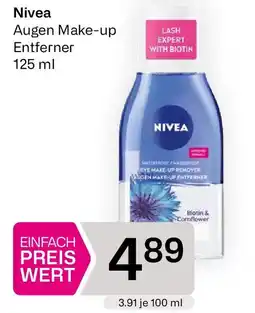 Bipa Nivea Augen Make-up Entferner Angebot