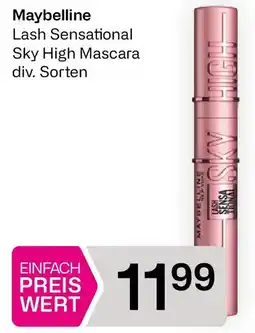 Bipa Maybelline Lash Sensational Sky High Mascara Angebot